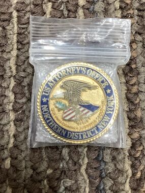 NEW US Attorney’s Office NY Tac Pin
